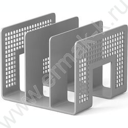 Лоток вертикально-гориз. литой Classic /серый/ 3отд. | Фото 1