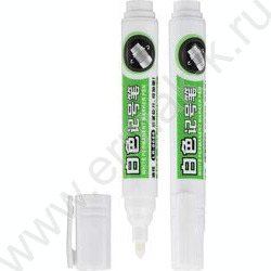 Маркер перм. /белый/ 3мм круг | Фото 1