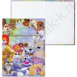 Папка адресная "Выпускнику детского сада" Игрушки + 3 файла | Фото 2