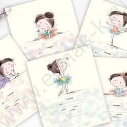 Тетрадь  12л линейка "Маленькие балеринки" /блестки/ ассорти | Фото 6