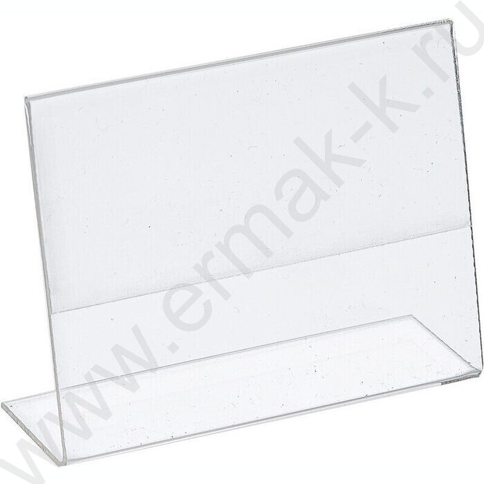 Подставка держатель для ценников 80*60мм акрил | Фото 4
