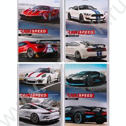 Блокнот  24л А6 "Чистая скорость" ассорти | Фото 1