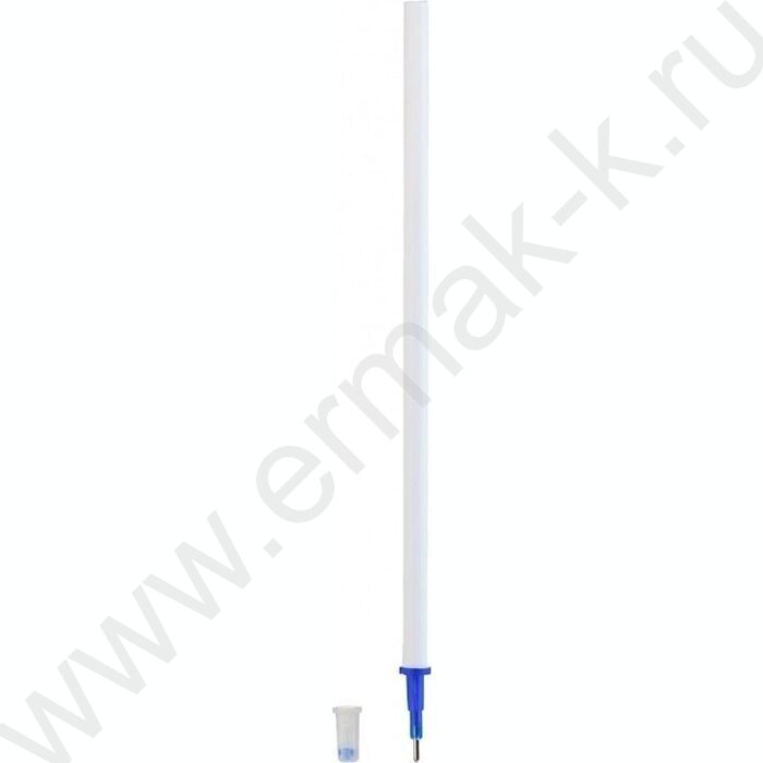 Стержень гел. Пиши-стирай синий 129мм 0,38мм /игла/ | Фото 1