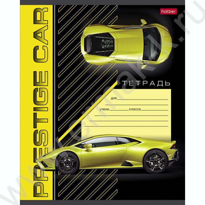 Тетрадь  12л клетка "Автопрестиж" ассорти | Фото 4