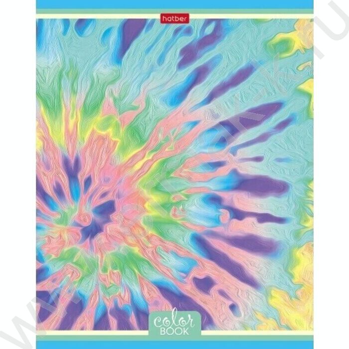 Тетрадь  48л клетка "Завяжи-Покрась" /мат.лам/тиснение/ 5видов | Фото 2