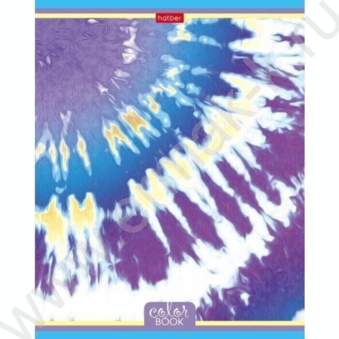 Тетрадь  48л клетка "Завяжи-Покрась" /мат.лам/тиснение/ 5видов | Фото 3