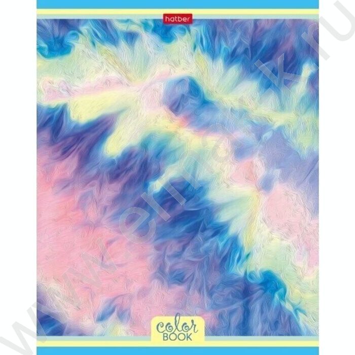 Тетрадь  48л клетка "Завяжи-Покрась" /мат.лам/тиснение/ 5видов | Фото 4