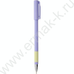 Ручка шар PASTEL 0,5мм синяя /кругл. прорезин. корп. цвет ассорти | Фото 2