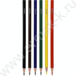 Карандаши   6цв /шестигранные, пластик/ | Фото 4