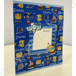 Тетрадь  12л линейка "Самолеты-корабли" /тиснение фольгой/ ассорти | Фото 9