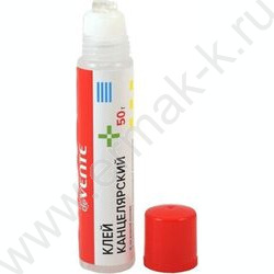 Клей канцелярский  50мл в пластиковой бутылочке-карандаше с силиконовым аппликатором | Фото 2