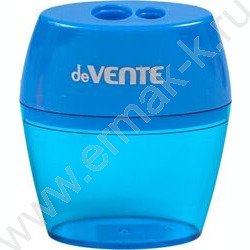 Точилка 2отв. пластик/с контейнером/ ассорти овальная | Фото 3