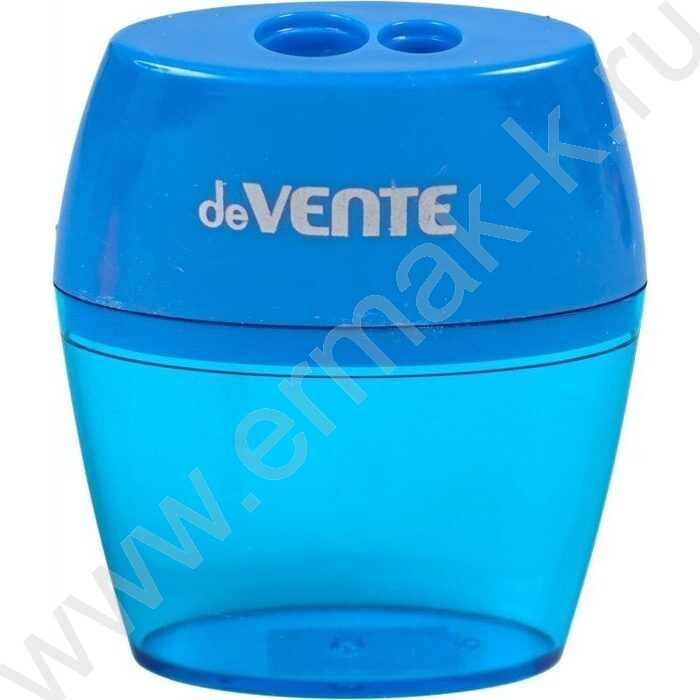 Точилка 2отв. пластик/с контейнером/ ассорти овальная | Фото 3