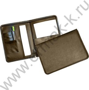 Папка иск.кожа коричневый Люкс