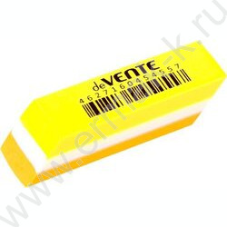 Ластик цветной "Bubble Gum" /55*15*13мм/ синтетический каучук, скошенный, слоеный, индивид. упак | Фото 1