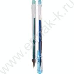 Ручка гелевая /набор  6цв/ 1мм "Cosmo Glitter" /блестки/ прозрачный корпус /блистер | Фото 2