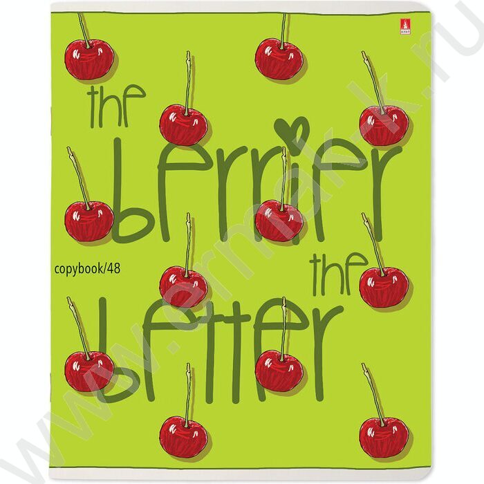 Тетрадь  48л клетка "Ягоды.Графика" ассорти | Фото 3