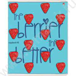 Тетрадь  48л клетка "Ягоды.Графика" ассорти | Фото 4