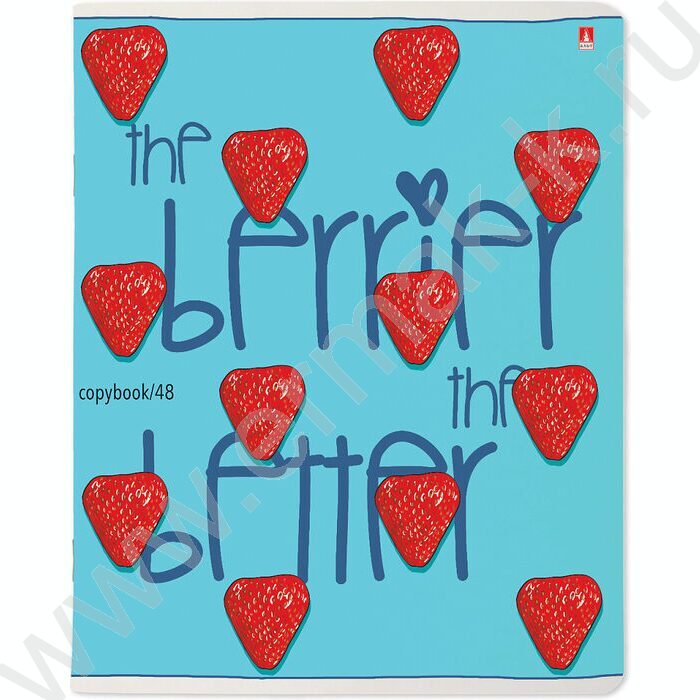 Тетрадь  48л клетка "Ягоды.Графика" ассорти | Фото 4