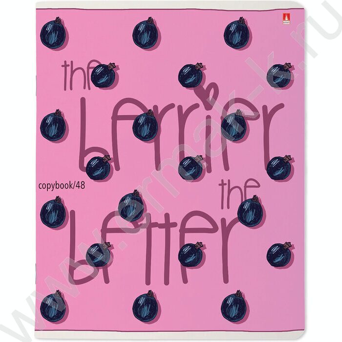 Тетрадь  48л клетка "Ягоды.Графика" ассорти | Фото 5