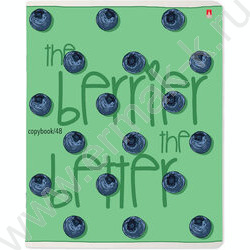 Тетрадь  48л клетка "Ягоды.Графика" ассорти | Фото 6