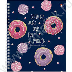 Тетрадь  48л клетка/спираль "Сладкое настроение" ассорти | Фото 2