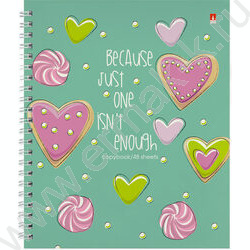 Тетрадь  48л клетка/спираль "Сладкое настроение" ассорти | Фото 4