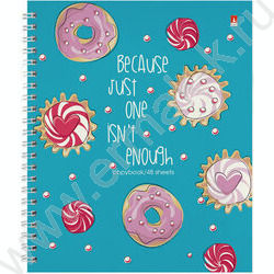 Тетрадь  48л клетка/спираль "Сладкое настроение" ассорти | Фото 6