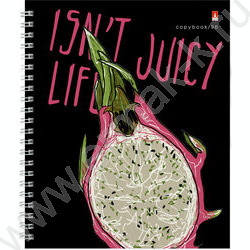 Тетрадь  96л клетка/спираль "Juicy life" ассорти | Фото 2