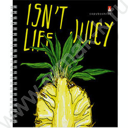 Тетрадь  96л клетка/спираль "Juicy life" ассорти | Фото 4