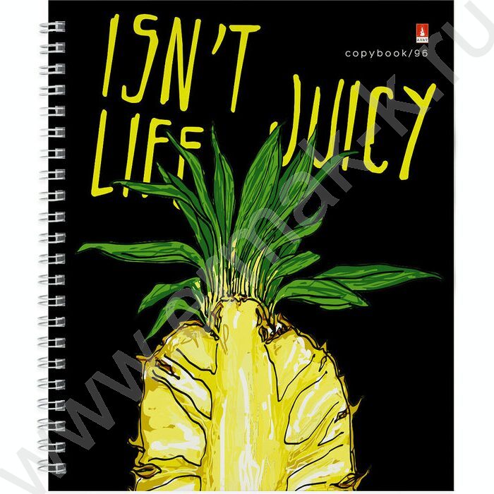 Тетрадь  96л клетка/спираль "Juicy life" ассорти | Фото 4