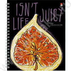 Тетрадь  96л клетка/спираль "Juicy life" ассорти | Фото 5