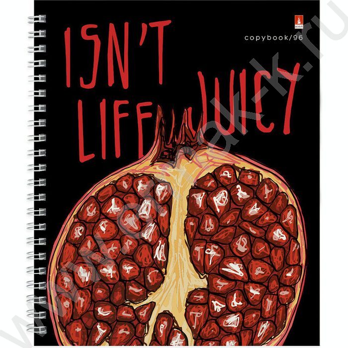 Тетрадь  96л клетка/спираль "Juicy life" ассорти | Фото 6