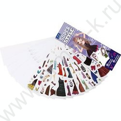 Альбом д/творчества Полина 7*24 см,  24 страницы с контурами, 12 страниц с наклейками | Фото 2