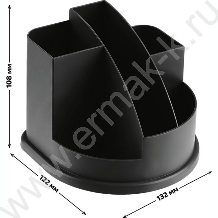 Подставка д/каранд. и ручек Авангард черный | Фото 5