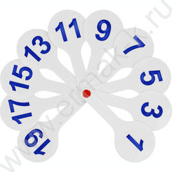 Касса-веер цифр от 1 до 20 | Фото 2