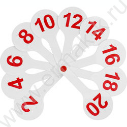 Касса-веер цифр от 1 до 20 | Фото 3