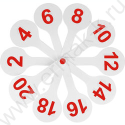 Касса-веер цифр от 1 до 20 | Фото 5