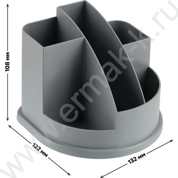 Подставка д/каранд. и ручек Авангард серый | Фото 5