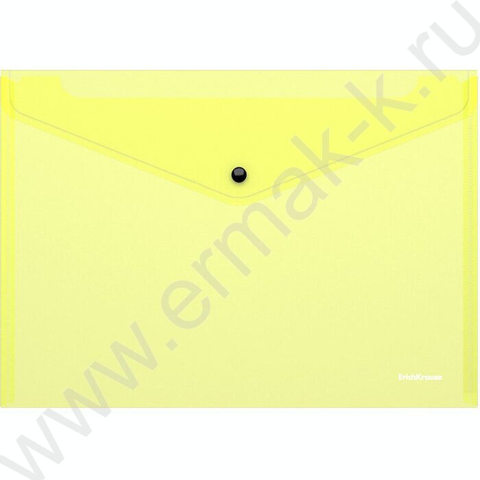 Папка-конверт на кнопке А4 Fizzy Neon ассорти | Фото 5