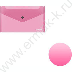 Папка-конверт на кнопке C6 Glossy Neon полупрозрач. /ассорти | Фото 2