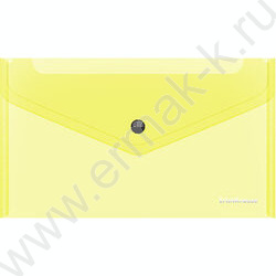 Папка-конверт на кнопке C6 Glossy Neon полупрозрач. /ассорти | Фото 5