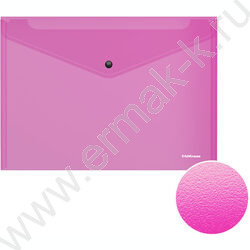 Папка-конверт на кнопке А4 Fizzy Vivid полупрозрач. /ассорти | Фото 2