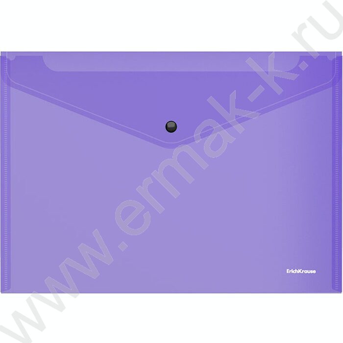 Папка-конверт на кнопке А4 Fizzy Vivid полупрозрач. /ассорти | Фото 4