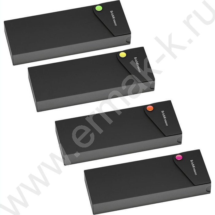 Пенал пластиковый Matt Accent /с неоновой кнопкой | Фото 1