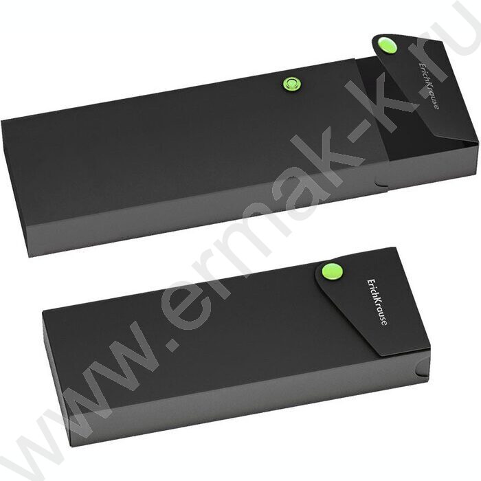 Пенал пластиковый Matt Accent /с неоновой кнопкой | Фото 2