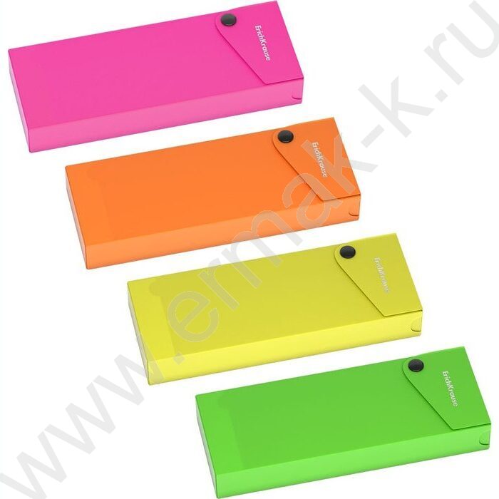 Пенал пластиковый Matt Neon /ассорти | Фото 1