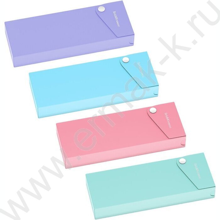 Пенал пластиковый Diagonal Pastel /ассорти | Фото 1