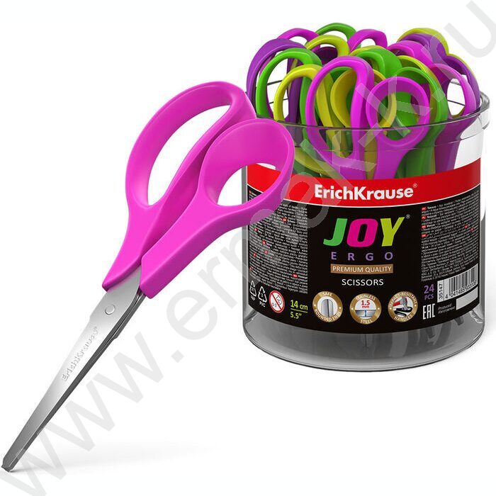 Ножницы 14см JOY ® Ergo /ассорти  | Фото 3