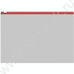 Папка-конверт на молнии B5 Zip Fizzy Clear прозрачный c цветной молнией /ассорти | Фото 4